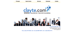 Desktop Screenshot of clayte.com